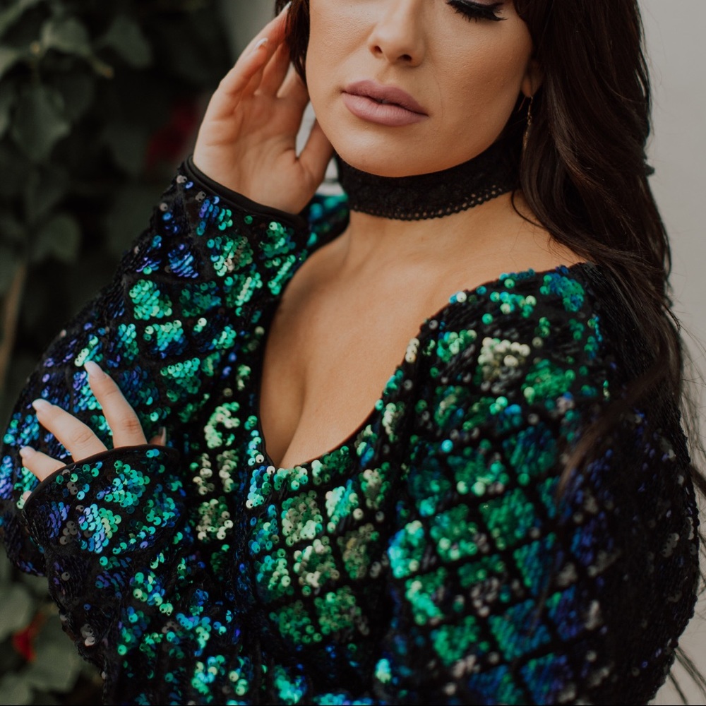 ✨F21 Glam Sequin Dress✨